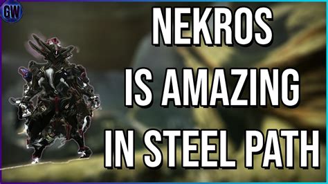Warframe Nekros Is Amazing In Steel Path Build 2023 Youtube
