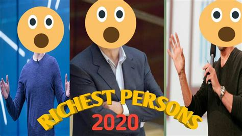 And what kind of cars they drive? Richest person in 2020 - YouTube
