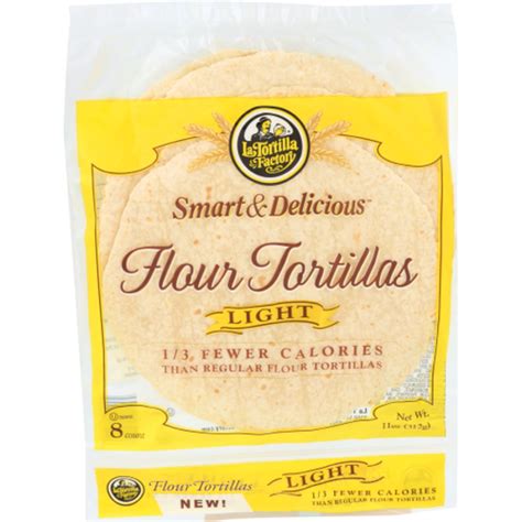 La Tortilla Factory Tortillas Flour Light 8 Ct Instacart