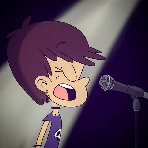 Luna Loud Sings With Her Heart 💜💜💜 Loud House Characters The Loud