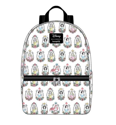 Loungefly x Disney Princess Printed Mini Backpack