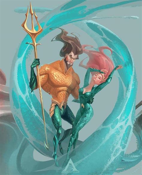 Fanart Aquaman And Mera By Archapolar Rdccinematic
