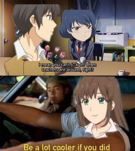 domestic girlfriend in a nutshell r animemes be a lot cooler if you did know your meme