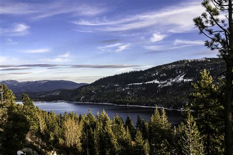 Hume Lake Scenic Landscape In Sequoia National Park California Image
