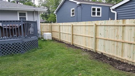 A do it yourself wood fence installation is a proud achievement for a homeowner. Wood Privacy Fence Installation - An Honest Hand LLC