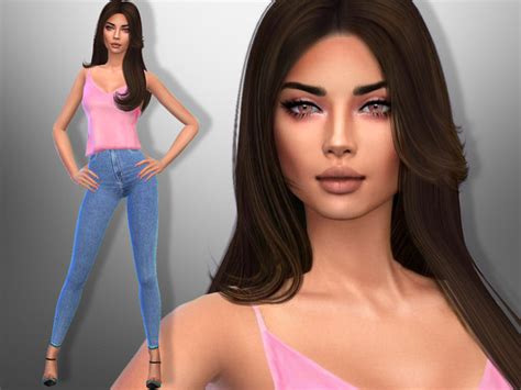 Alexa Hines By Divaka45 At Tsr Sims 4 Updates