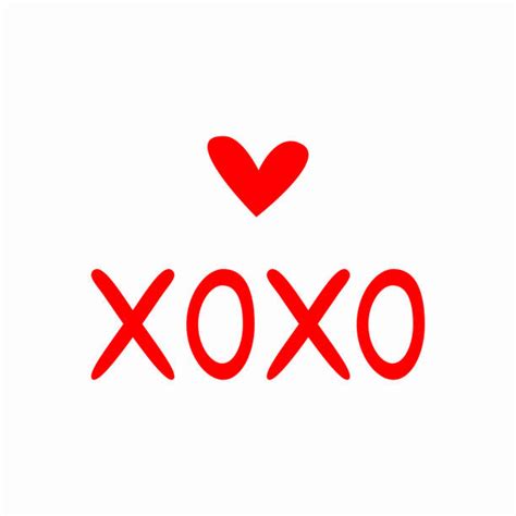 Royalty Free Xoxo Clip Art Vector Images And Illustrations Istock