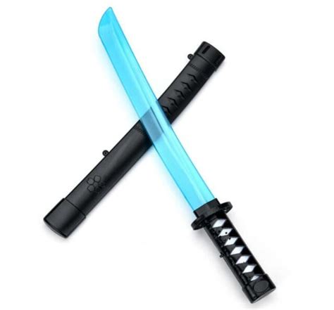 Deluxe Ninja Led Light Up Sword With Motion Activated Clanging Sounds