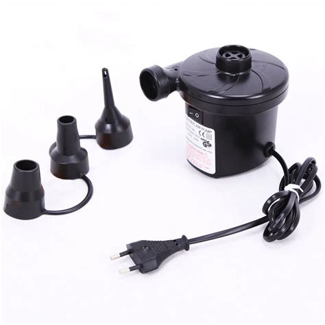 Air mattress pumps can save you time and energy inflating, air mattresses are very popular products that a lot of different families use because of how comfortable and portable they are. Portable AC Electric Air Pump Inflator for Toys Boat Air ...