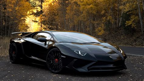 Black Lamborghini Aventador 4k Hd Wallpapers Hd Wallpapers Id 31887