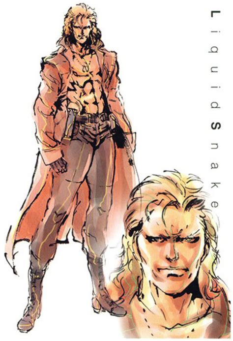 Liquid Snake From Metal Gear Solid