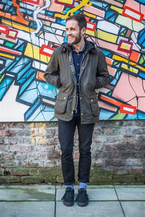 Barbour People — We Bumped Into John Wearing His Barbour Ashby Wax