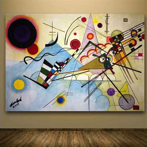 Wassily Kandinsky Composition No Painting Canvas Painting