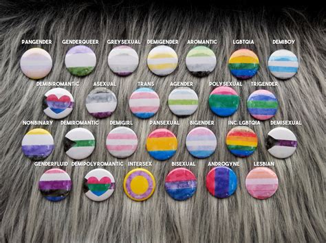 Greysexual Pride Badge Lgbt Pins Grey Asexual T Etsy Uk