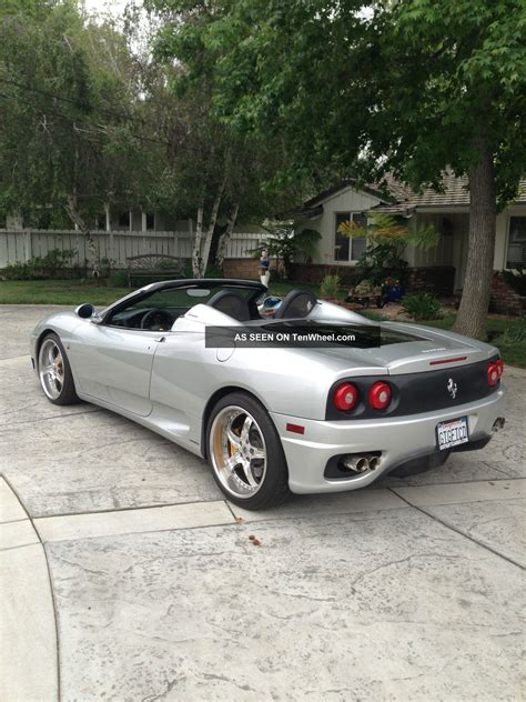 It succeeded the ferrari f355 and was replaced by the ferrari f430 in 2004. 2003 Ferrari 360 Spider Convertible 2 - Door 3. 6l