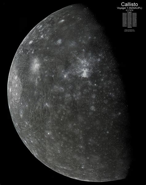 Callisto From Voyager 1 The Planetary Society