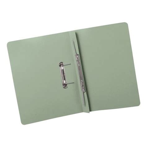Stationery Folder File Green With Spring Central 63010 Each A Ally