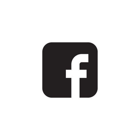 Facebook Logo Black And White Transparent Image Png Arts