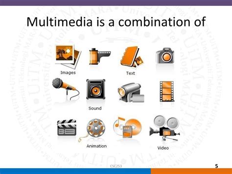 Multiple Components Of Multimedia At Maac