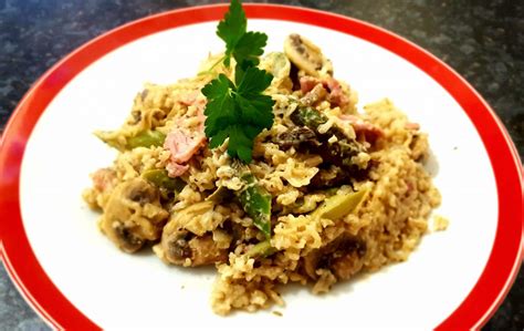 How many carbs are there in common foods? Mushroom, Asparagus and Bacon Risotto - Rimmers Recipes