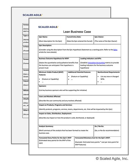 Apply to co spend controls for alpha and discovery funding. Lean Business Case Template | TUTORE.ORG - Master of Documents