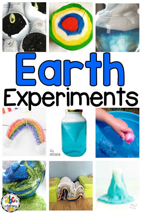 Earth Science Experiments To Celebrate Earth Day