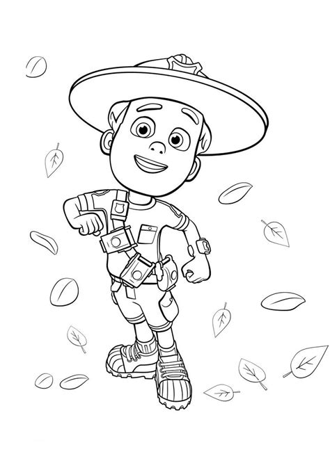 Print the rainbow rangers for free on our website. Ranger Rob Coloring Page - Free Printable Coloring Pages ...