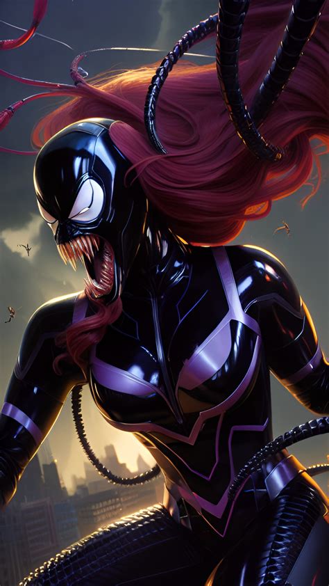 Symbiote Black Widow 1 By Vonpat On Deviantart