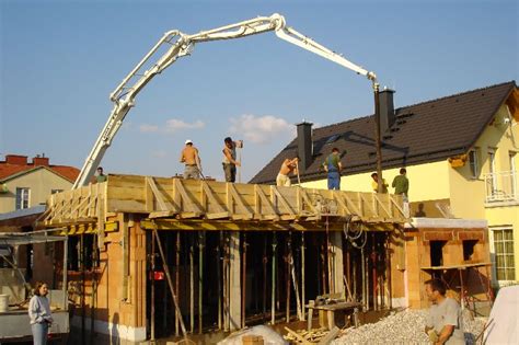 Blockholzplatte 35 mm blockholzrippen 240 mm/dämmung weichfaserdämmplatte 20 mm lattung 30 mm schalung 24 mm. TAG 017: Betonieren von EG-Decken & Stiege - thomas putz ...
