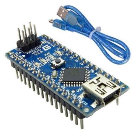 Arduino Nano Ch340 Chip Klon Usb Kablolu Prototip Elektronik