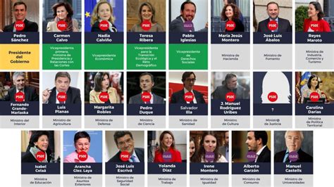 ¿quiénes Son Los Nuevos Ministros En El Gobierno De Pedro Sánchez Política Cadena Ser