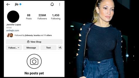 Here S The Reason Jennifer Lopez Social Media Accounts Goes Dark Youtube