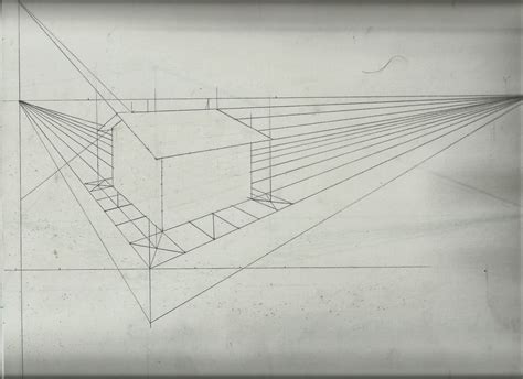 Perspective Drawing Stairs