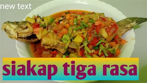Terdapat sedikit rasa resipi ikan yang. Siakap tiga rasa ala bunda yeni - YouTube