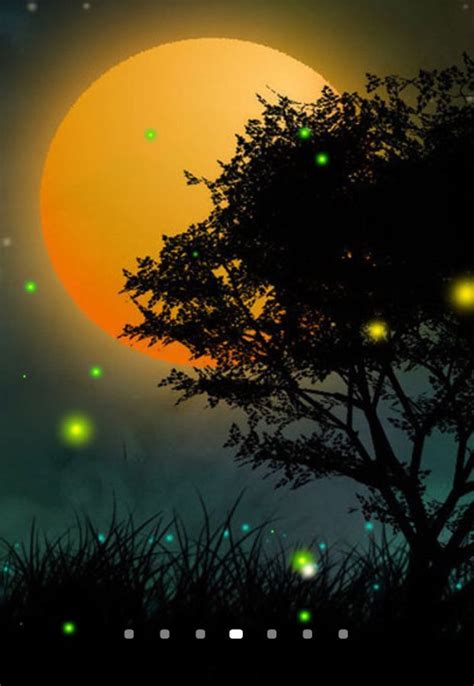 Download Fireflies 3d Live Wallpaper Free For Android Mobile Phone