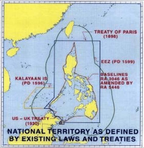 The National Territory And Maritime Jurisdictions Of The Philippines