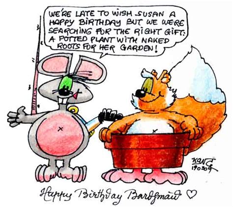 Check spelling or type a new query. F&R Cartoon: Happy Belated Birthday Susan!: kanld ...