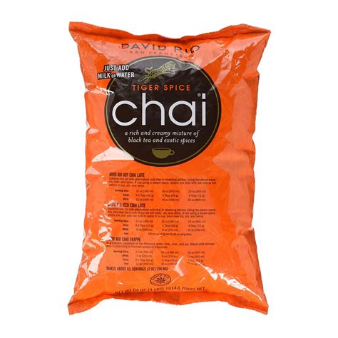 Tiger Spice Refill Bag XL Bestel Chai Bij Tea Bar Horeca Groothandel