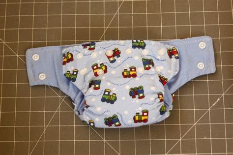 Cloth Diaper Tutorial With Measurement For Your Own Newborn Small