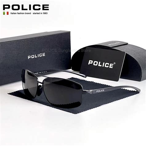 Luxury Brand Uv400 Police Sunglasses Fashion Trend Men Polarized Brand Design Eyewear Male
