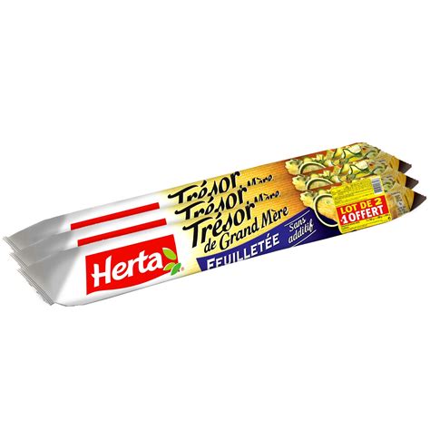 HERTA Pâte feuilletée Trésor 7613039098998 2 vendeurs