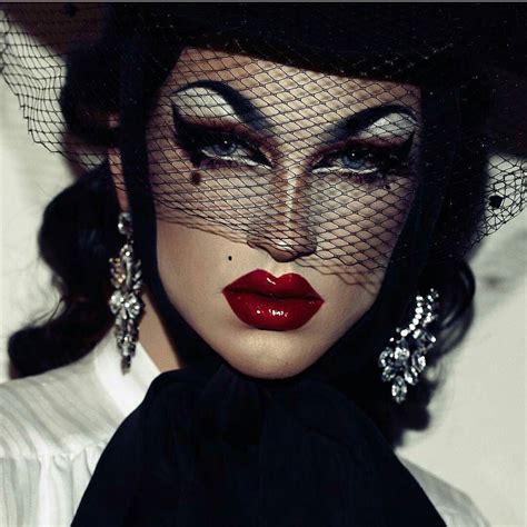 Goth Makeup Makeup Inspo Makeup Inspiration Hair Makeup Drag Queen