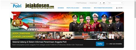 Cara cetak kartu pendaftaran sscn. Cara mendaftar anggota Polri secara online terbaru