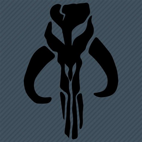 Mandalorian Skull Symbol Png