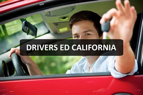 Drivers Ed California Get The Best Online Courses