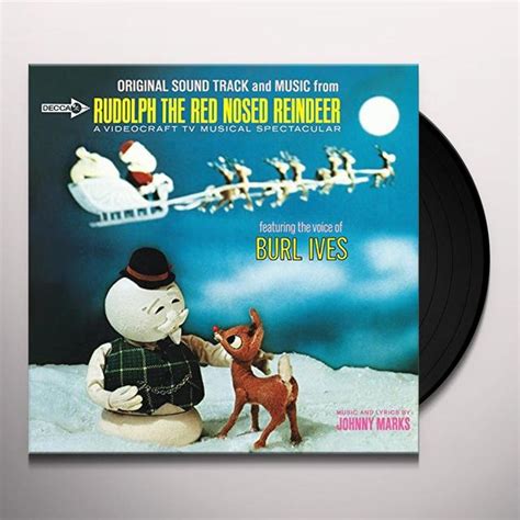 Burl Ives Rudolph The Red Nosed Reindeer Vinyl Record