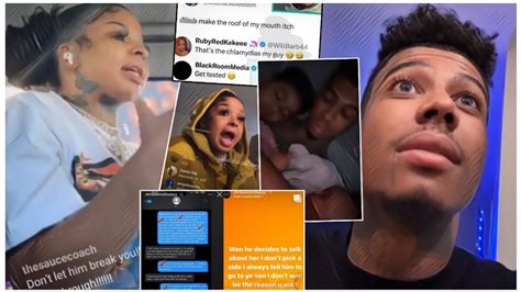 Chrisean Exposes Blueface And He Drops Baby Gender On Accident