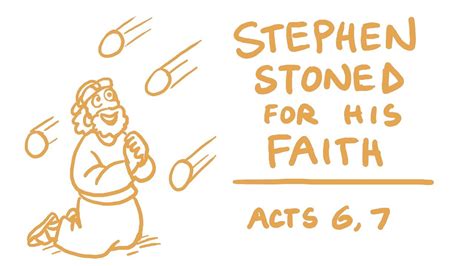 Stephen Stoned For His Faith Bible Animation Acts 6 7 Youtube