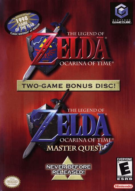 The Legend Of Zelda Ocarina Of Time Master Quest Nintendo Gamecube