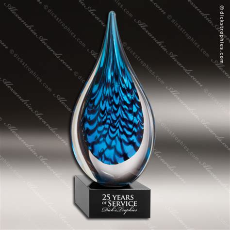 Glass Art Trophy Awards
